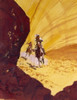 Two cowboys in horseback chase through canyon Poster Print - Item # VARSAL902136621
