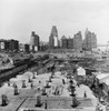 High angle view of a construction site of a building  United Nations Building  New York City  New York  USA Poster Print - Item # VARSAL9902249