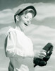 Portrait of boy holding baseball Poster Print - Item # VARSAL255417221