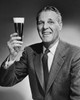 Studio portrait of mature man holding glass of beer Poster Print - Item # VARSAL25512684A