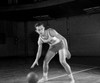 Man playing basketball in gym Poster Print - Item # VARSAL255417047