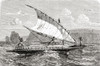 New Caledonian Double Canoe. From El Mundo En La Mano, Published 1878. PosterPrint - Item # VARDPI1958220
