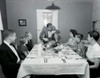 Family at a dining table on Thanksgiving Day Poster Print - Item # VARSAL25528771
