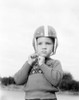 Sad boy wearing helmet Poster Print - Item # VARSAL255424480