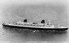 High angle view of a cruise ship  SS France Poster Print - Item # VARSAL25529430