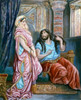 Samson Shows Delilah the Source of His Strength Castelli  Domenico 19th C. Italian Poster Print - Item # VARSAL9007750