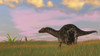 Dicraeosaurus walking across prehistoric grasslands Poster Print - Item # VARPSTKVA600207P