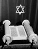 High angle view of a torah with the Star of David Poster Print - Item # VARSAL255292