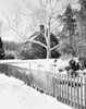 Snowy farm Poster Print - Item # VARSAL255416179
