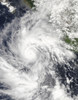 August 30, 2009 - Hurricane Jimena heading west-northwest toward Mexico_?_s Baja Peninsula. Clouds from the storm stretch out over western Mexico Poster Print - Item # VARPSTSTK202899S
