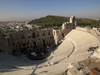 High angle view of an amphitheater  Odeon of Herodes Atticus  Acropolis  Athens  Attica  Greece Poster Print by Panoramic Images (36 x 28) - Item # PPI115955