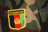 Close-up view of a patch sewn onto the arm of a soldier's uniform Poster Print - Item # VARPSTSTK103996M