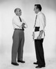 Side profile of two businessmen talking Poster Print - Item # VARSAL25548028