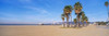Santa Monica Beach  CA Poster Print by Panoramic Images (37 x 12) - Item # PPI74906