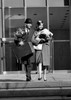 Happy couple leaving hospital with newborn baby Poster Print - Item # VARSAL2557421