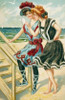 Reading Letter  Nostalgia Cards Poster Print - Item # VARSAL9801002