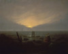 Moonrise Over the Sea   1821   Caspar David Friedrich   Hermitage Museum  St. Petersburg  Poster Print - Item # VARSAL261765