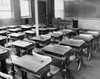 Empty desks in a classroom Poster Print - Item # VARSAL2554501