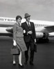 Mature couple at airport Poster Print - Item # VARSAL255416225