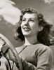 Low angle view of a young woman driving Poster Print - Item # VARSAL2552844