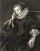 Lucy Harington C.1581-1627. Wife Of Edward Russell, 3Rd Earl Of Bedford. From The Book ?lodge?s British Portraits? Published London 1823. PosterPrint - Item # VARDPI1860656