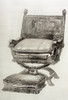 The Chair In Which King Charles I Sat During His Trial. From Memoirs Of The Martyr King By Allan Fea Published 1905. PosterPrint - Item # VARDPI1903573