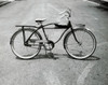 Close-up of a bicycle parked on the road Poster Print - Item # VARSAL25520606