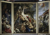 Raising of the Cross  1610  Peter Paul Rubens  Oil on Triptych Wood Panel  Cathedral of Our Lady  Antwerp  Belgium Poster Print - Item # VARSAL11582635