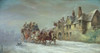 Salisbury in Winter:  Coach Arrives at the Star Inn  John Charles Maggs Poster Print - Item # VARSAL900134253