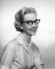 Portrait of blonde woman wearing glasses Poster Print - Item # VARSAL2553453