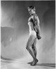 Side profile of a young man flexing his muscles Poster Print - Item # VARSAL2557435