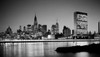 USA  New York City  night view of Mid-Manhattan skyline from across the East River Poster Print - Item # VARSAL255418864