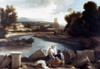 Landscape with Saint Mathew and Angel by Nicolas Poussin  Poster Print - Item # VARSAL90064901