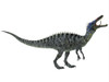 Suchomimus was a large spinosaurid dinosaur with a crocodilian-like set of jaws. It lived during the Cretaceous Period in Africa, when the Sahara was a lush swampy habitat Poster Print - Item # VARPSTCFR200158P