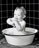 Portrait of baby in basin Poster Print - Item # VARSAL2551553B