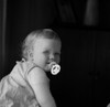 Portrait of cute baby girl Poster Print - Item # VARSAL255416507