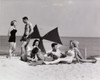 Three teenage couples on the beach Poster Print - Item # VARSAL2553221