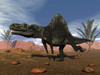 Arizonasaurus dinosaur in the desert with pachypteris trees Poster Print - Item # VARPSTEDV600222P
