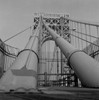 USA  New York State  New York City  Angular study of George Washington Bridge Poster Print - Item # VARSAL255424799