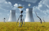 Alien and UFO activity at a nuclear power station Poster Print - Item # VARPSTMAS200036S