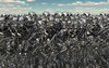 A large gathering of robots about to run wild and free Poster Print - Item # VARPSTMAS100372S