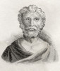 Quintus Junius Rusticus Born Circa. 100 Ad Died Circa. 170 Ad. Stoic Philosopher. From The Book Crabbes Historical Dictionary Published 1825. PosterPrint - Item # VARDPI1872217