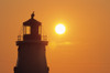 Sunrise On A Lighthouse, Panmure Island, King's County Prince Edward Island. PosterPrint - Item # VARDPI2021655