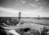 USA  New York City  View of George Washington Bridge and Hudson River Poster Print - Item # VARSAL255422549