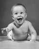 Baby crawling and laughing Poster Print - Item # VARSAL2559200