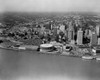 USA  Michigan  Detroit  aerial view Poster Print - Item # VARSAL255423370