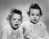 Portrait of twin baby girls Poster Print - Item # VARSAL2559582