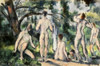 The Bathers  1892-1894  Paul Cezanne  Oil on canvas  Pushkin Museum of Fine Arts  Moscow  Russia Poster Print - Item # VARSAL261187