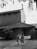 Kids walking into Catholic church Poster Print - Item # VARSAL255419447