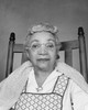 Portrait of a senior woman sitting in a chair Poster Print - Item # VARSAL25511692A